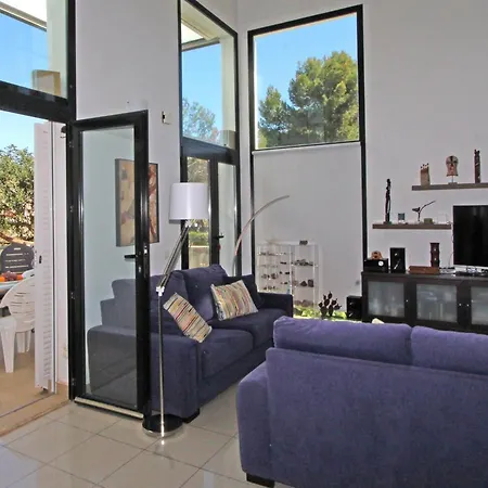 Moderna Con Piscina Privada En Moraira, Cerca De La Playa, 6 Pers. - Hisp-216-236 *